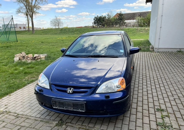 Honda Civic cena 3400 przebieg: 250000, rok produkcji 2001 z Krotoszyn małe 326